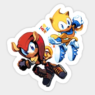 Mighty & Ray Sticker